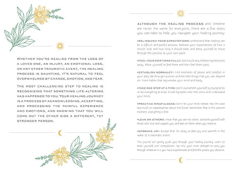 Healing: A Day and Night Reflection Journal