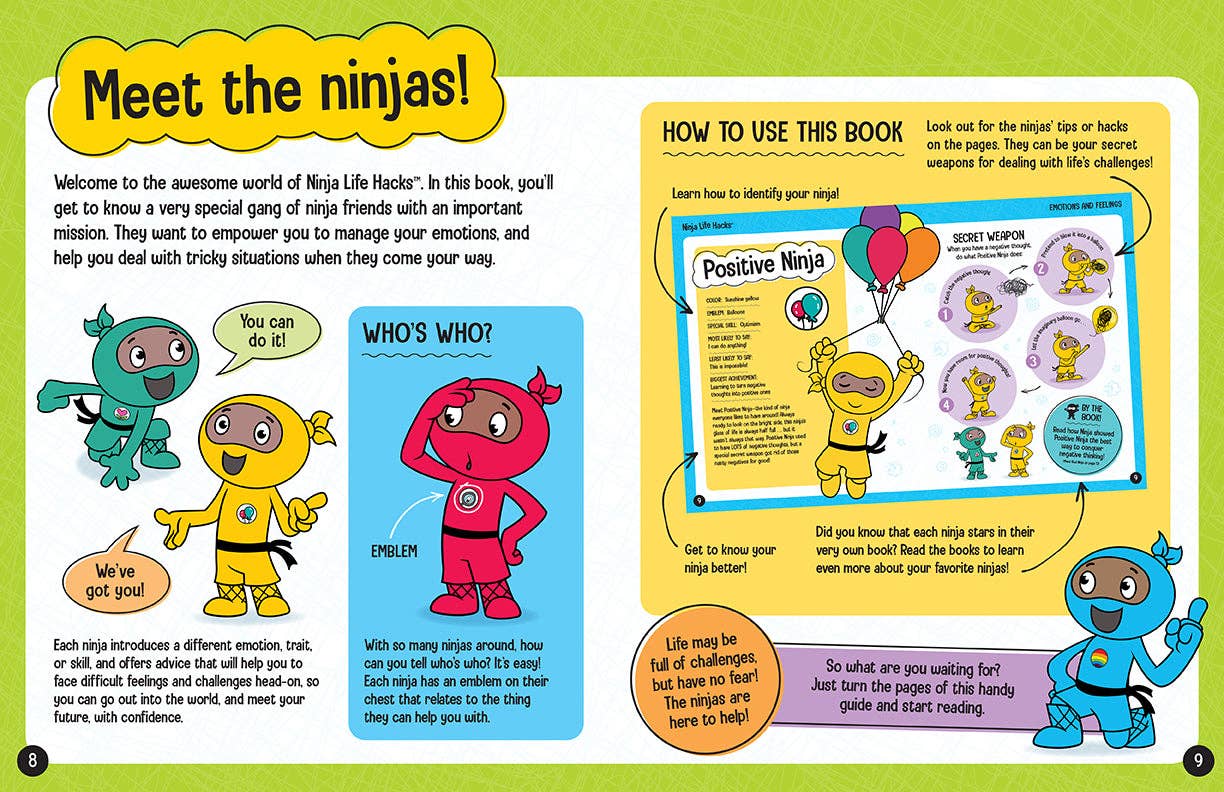 Ninja Life Hacks: Meet the Ninjas (hardcover)