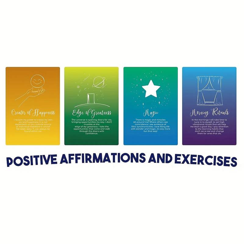 Mindful Messages Positive Affirmations Meditation Self Care Cards