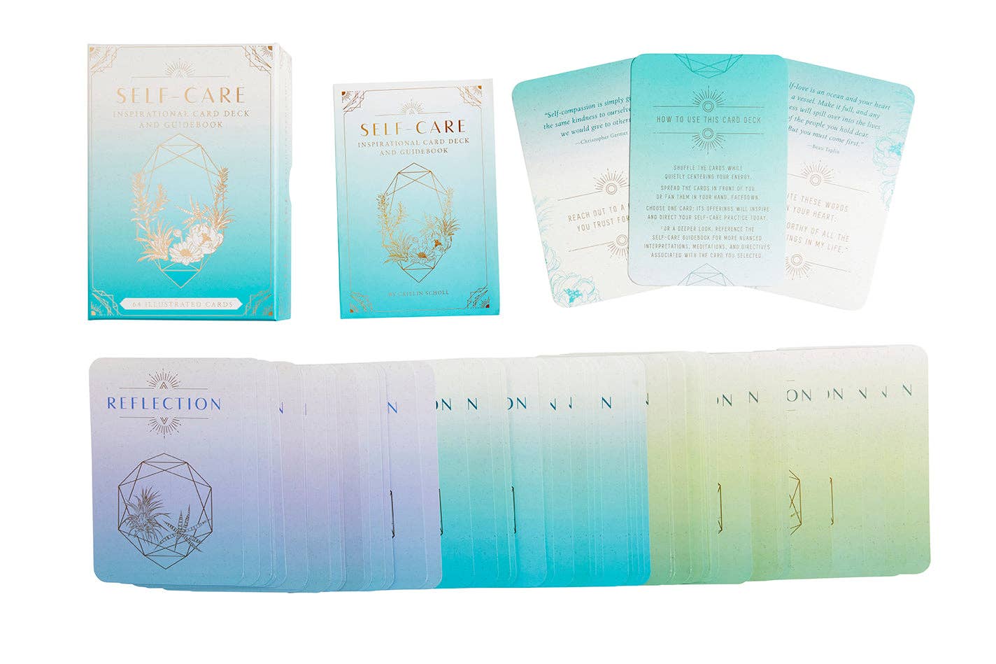 Self-Care: Inspirational Card Deck and Guidebook