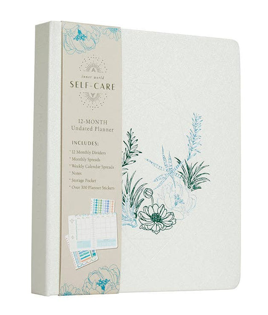 Self-Care 12-Month Undated Planner