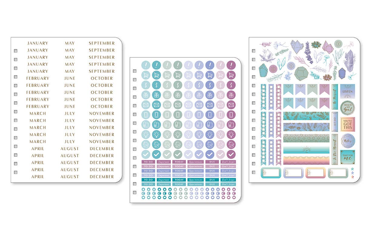 Mindfulness 12-Month Undated Planner